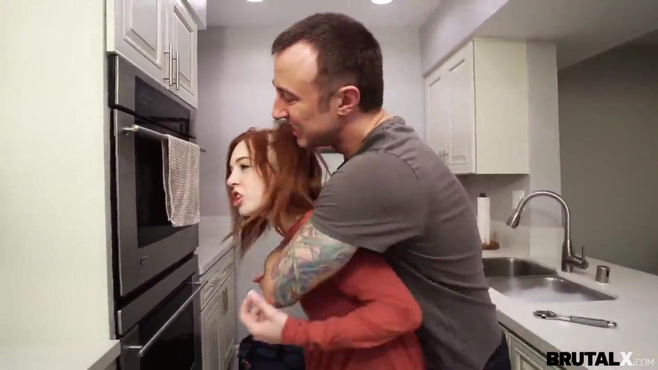 Brutal X - Madi Collins - Red Haired gets brute-pounded lesson