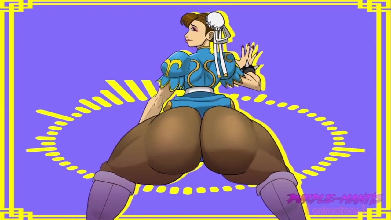 Chun Li Shakes her Long 53 Year older Booty - Incredible Sexy Extended