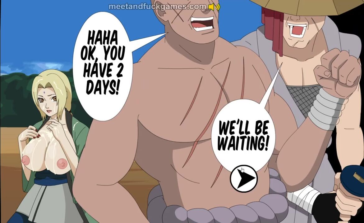 Tsunade Paying the Debt with her Twat