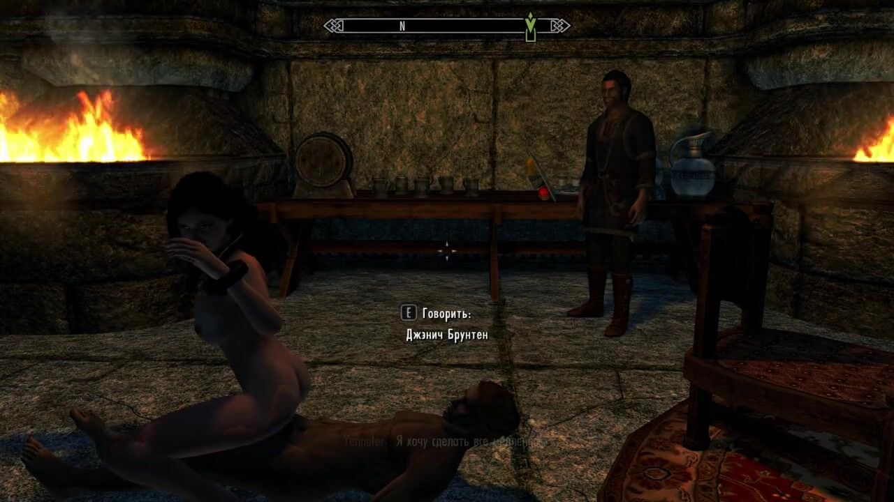 FETISH Dildos into Skyrim Game. the Characters are having Fun! | PC