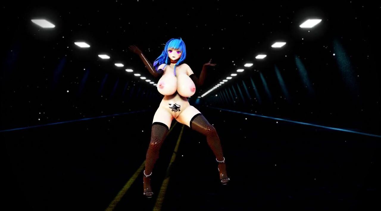 Mmd R18 Azur Lane St Louis Huge Titted beauty and Babe