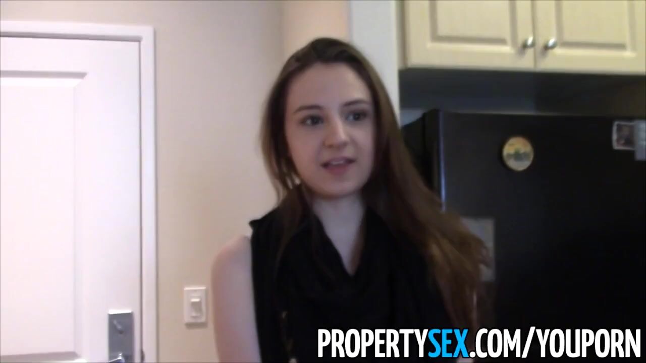 PropertySex - Pervert with camera tricks younger realtor in making private sex tape