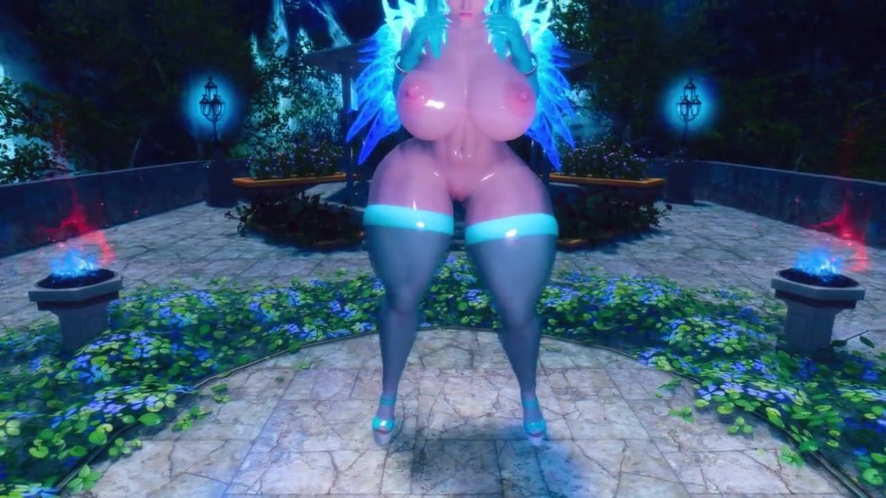 Skyrim THICC Vana Azure Moonlight Dance