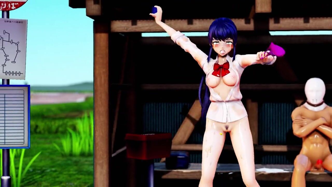 Mmd R18 Beauty and Bae Aoi Shiro Boned like Sex Doll with