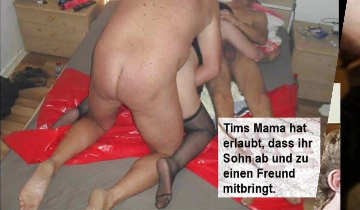 cougar Pelzmausi pt two - unprotected - captions german slideshow