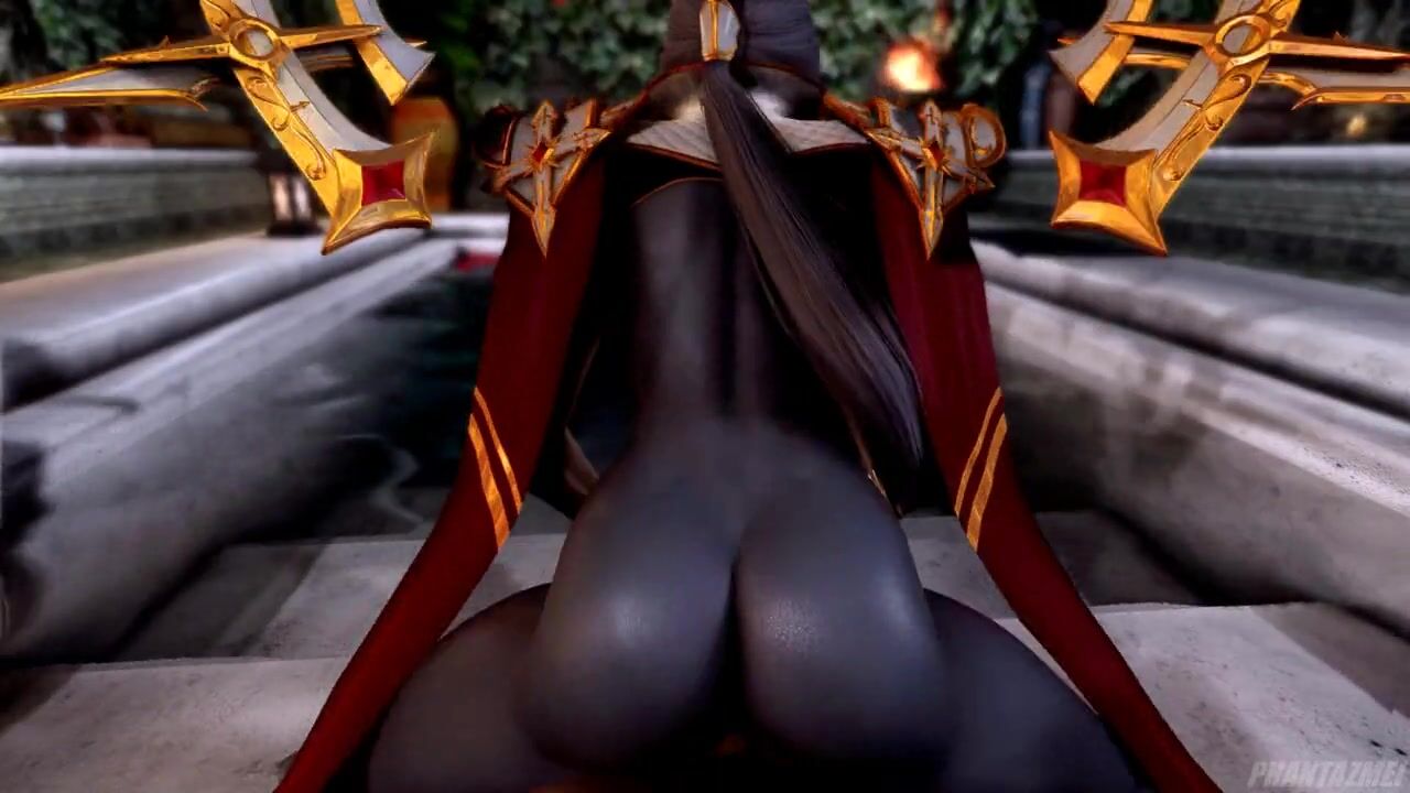 (pov) THIS DARK ELF PRIESTESS WILL SATISFY YOU WITH HER GORGEOUS BOOTY