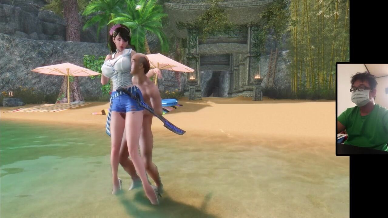 The Elder Scrolls five:The Beach to Enjoy the Goddess of the Moon