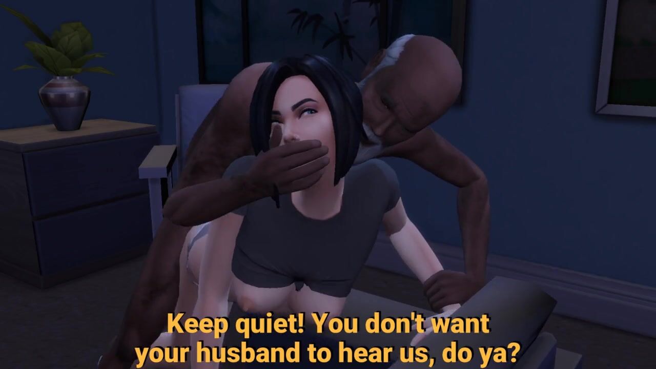 DDSims - Cuckold Watches Wifey got Impregnated by Homeless - Sims four