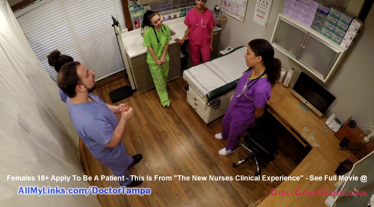 Nurse Lenna Lux, Angelica Cruz & Reins Gives Each Other