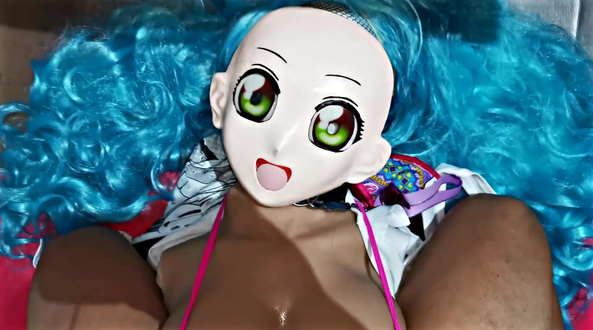 Masturbating with the Big Boobies of my Pounded Doll