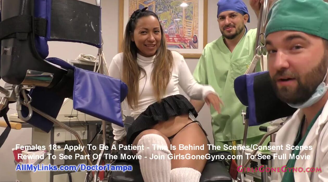 Bombshell Hispanic Melany Lopez Gyn Exam By Doctor Tampa On