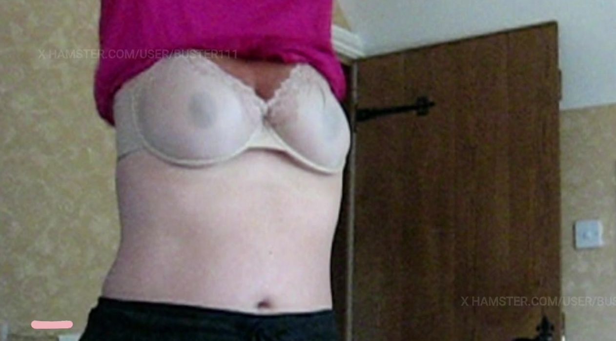 Fiance's Huge Big Tit BRA Collection 9