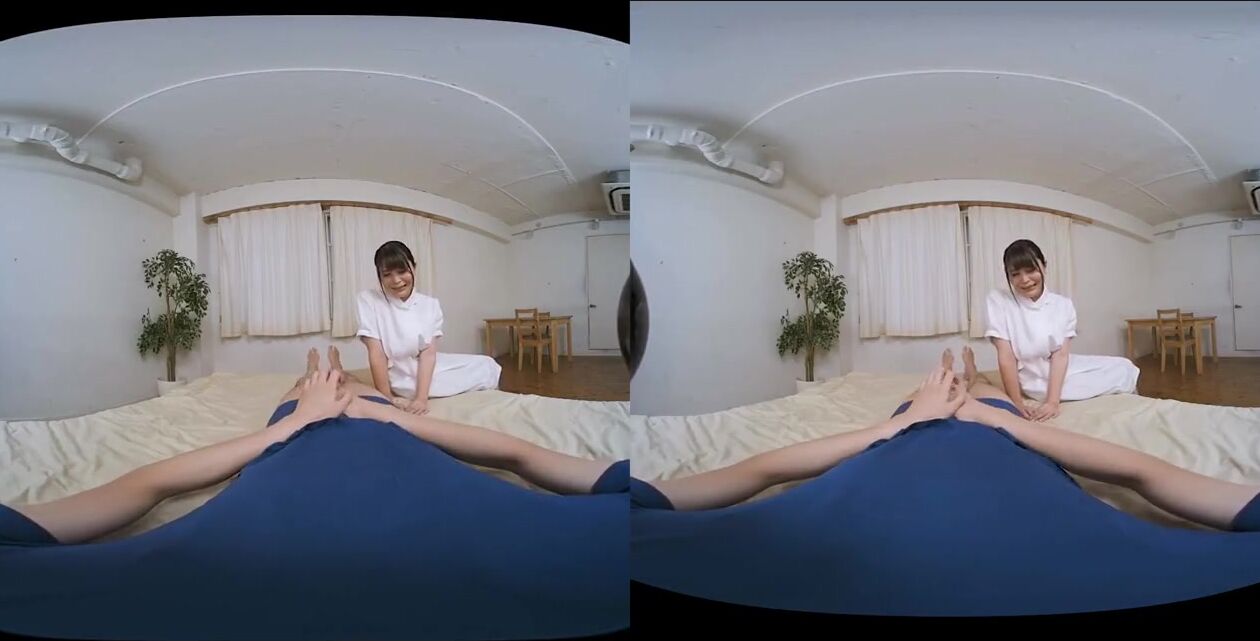 【無】[VR] 献身的な看病をしてくれる爆乳ナース 美雲あい梨 two