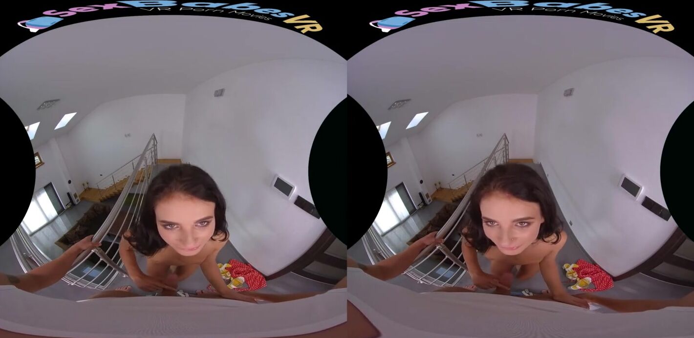 SexBabesVR - 180 VR Porn - Small Cum Fairy with