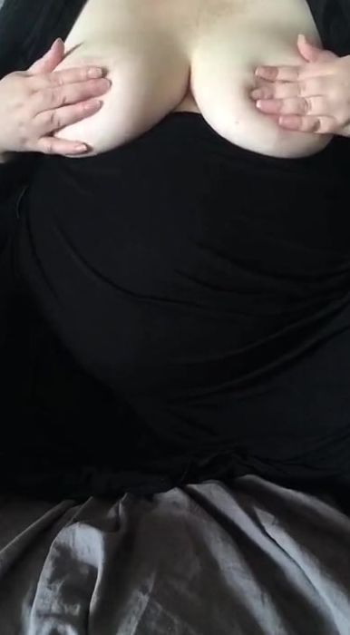 Huge saggy titted play with BBW Pig skank