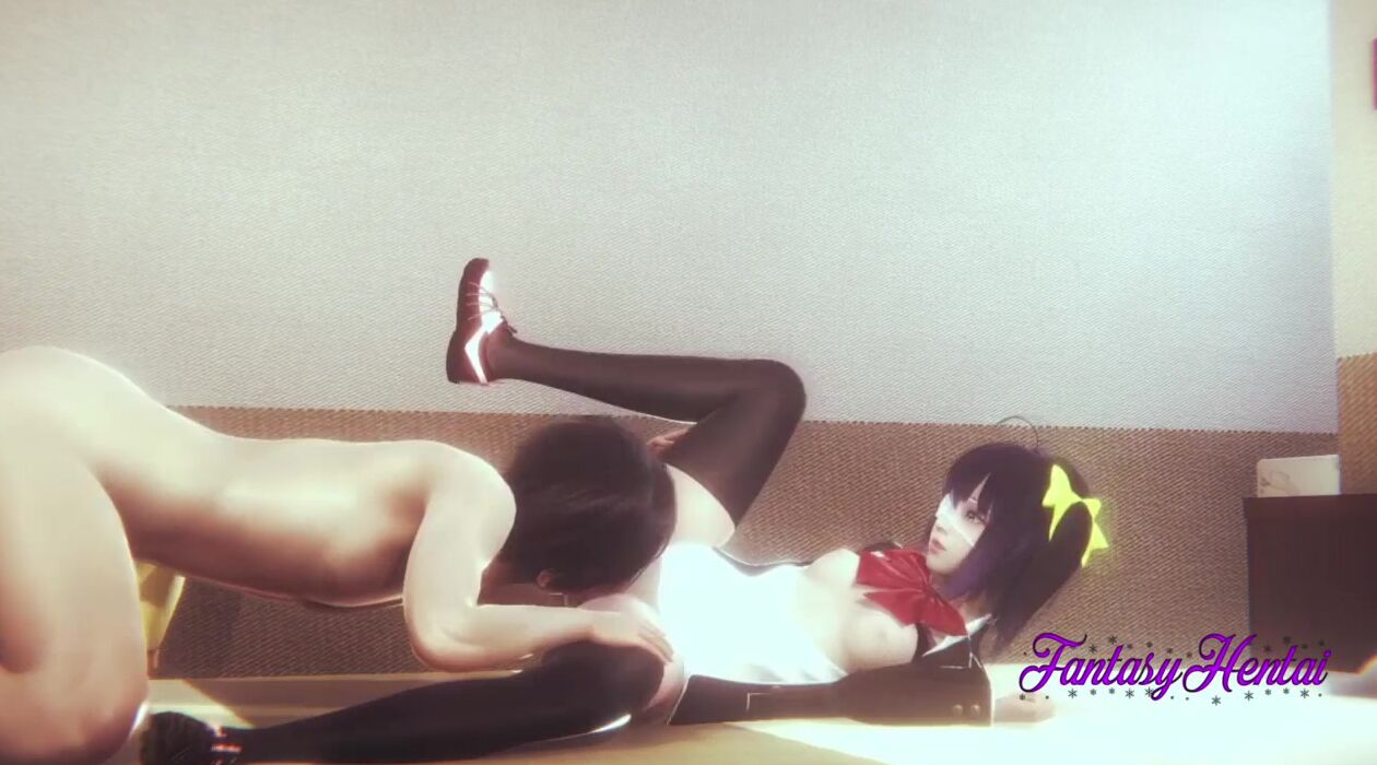 Chuunibyou Deme Koi 3D Animated - Rikka is screwed and cumed into