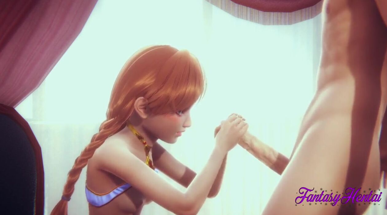 Frozen Cartoon - Anna Rough Sex inside her room