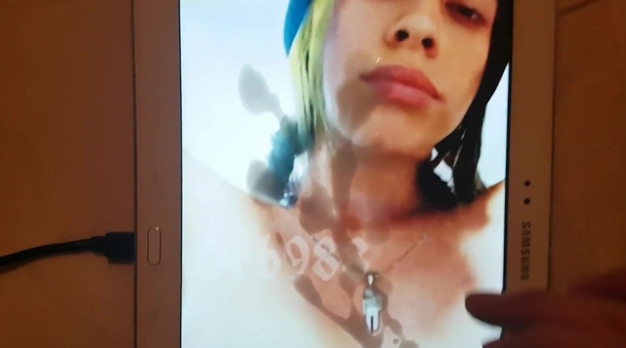 Billie Eilish Big Naked Tits Got A Huge Cummed (Cum