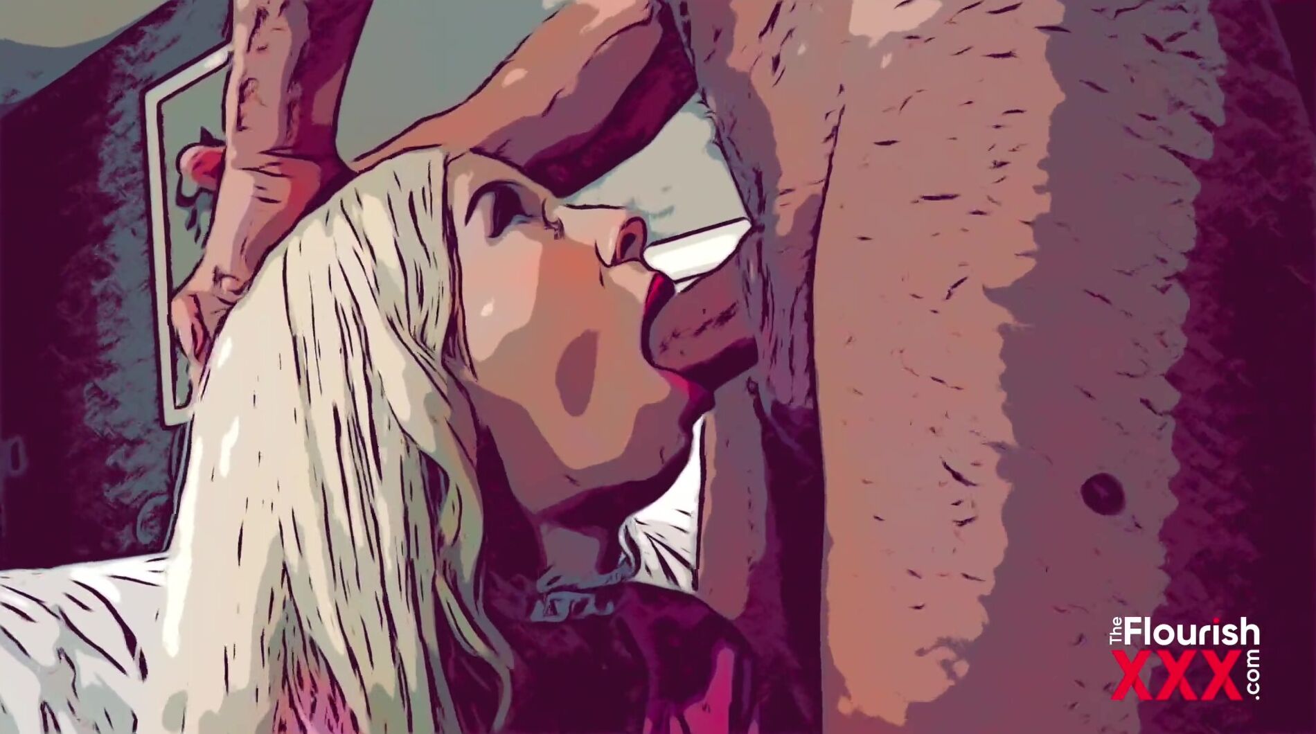 Trailer 90 Sec Animated Comic Version Fembot Kenzie Reeves Anal Cummed from