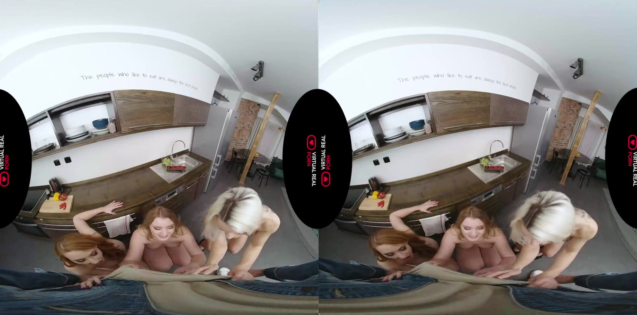 The Milfs inside Town inside VR