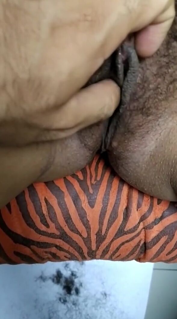 Cutting the Hairs of my Ex-Wife's Pussy