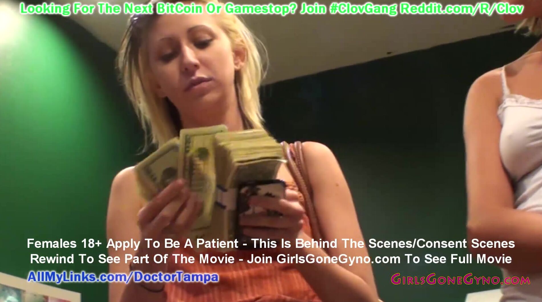 $CLOV Taylor Raz Subdued by Nurse Alexis Grace & Nurse Morbia so Doctor Tampa can Masturbate 19 Yo