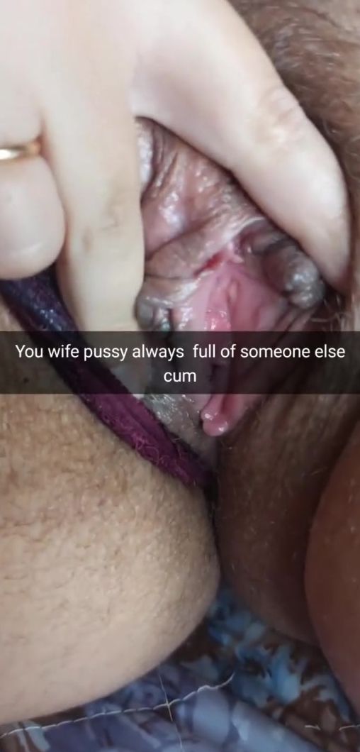 Into my Cheating Fiance Vagina always a Fresh Cum! - Snapchat Cuckold Captions