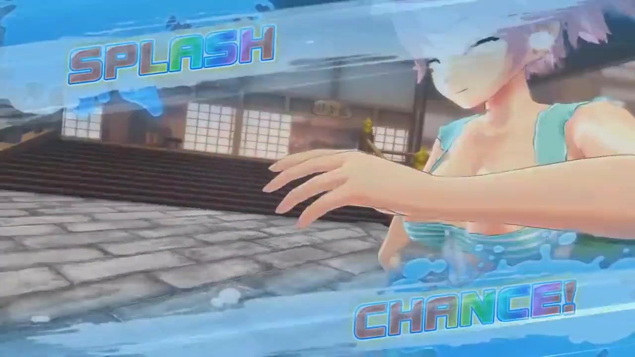 SENRAN KAGURA Peach Beach Splash (naked Mod Gameplay)