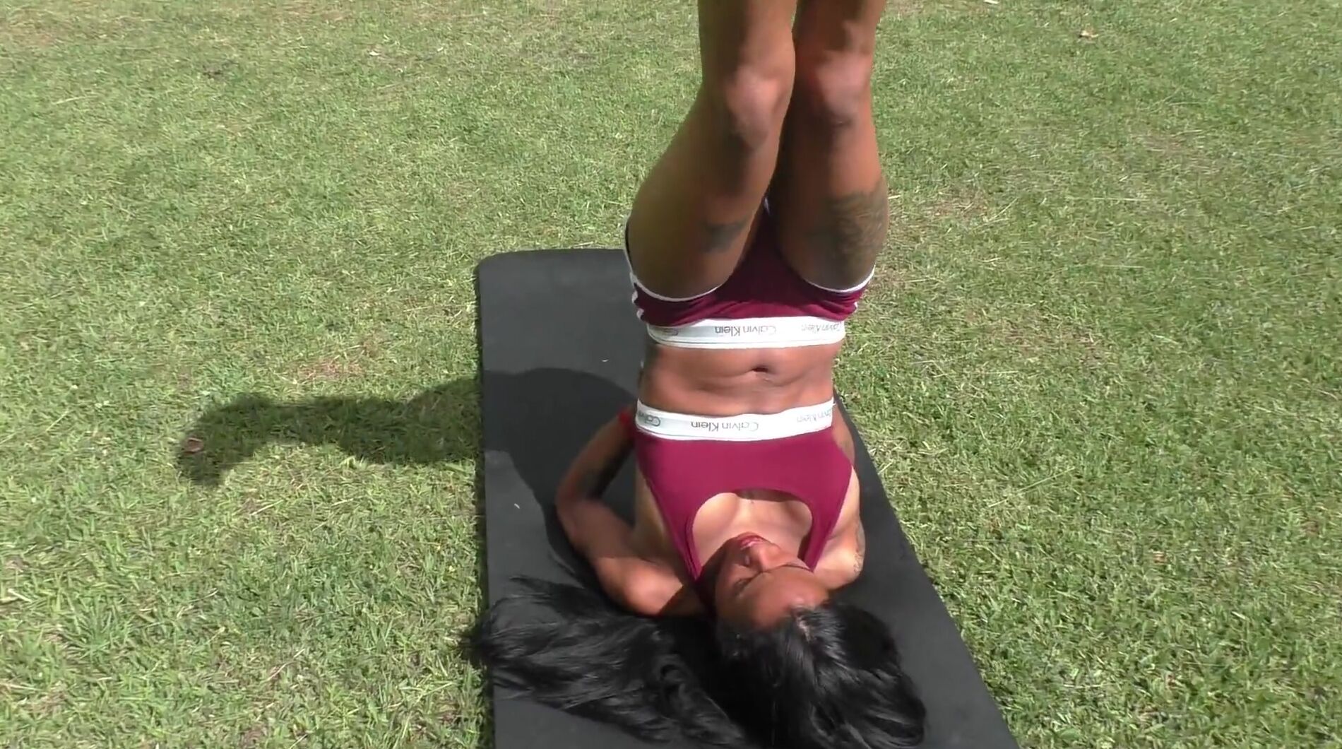 Doing some Yoga Tryouts - Rianna Reyes | Hispanic | Colombiana