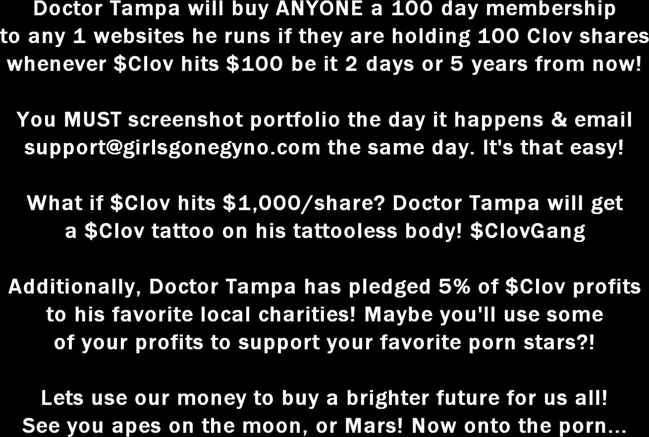 $CLOV Carmen Valentina taken by Sex Sub Trader to Doctor Tampa for Pre Sale Medical Gyn Inspection