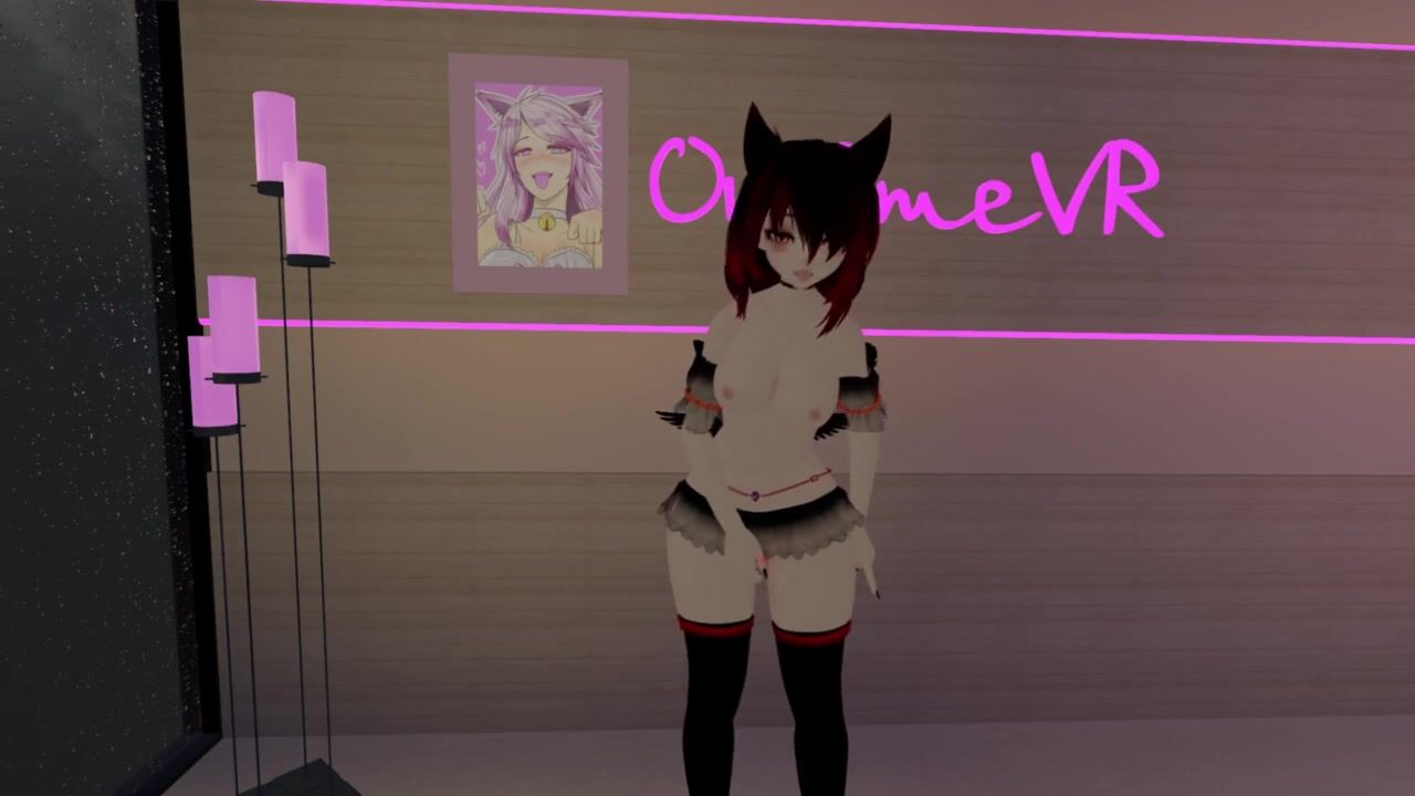 Virtual Web Cam bimbos Slides on a Performance for you into Vrchat ❤️intense Groaning and Squirming~