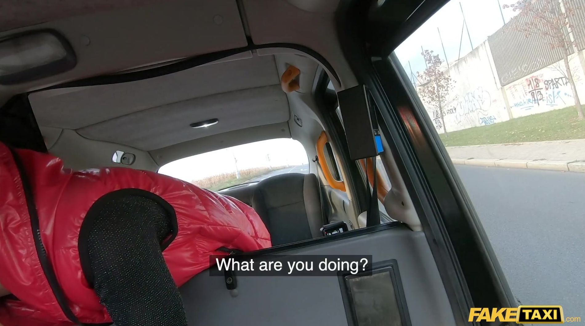 Fake Taxi Dark Haired Italian just wants to let the Taxi Driver Nailed her Brains out