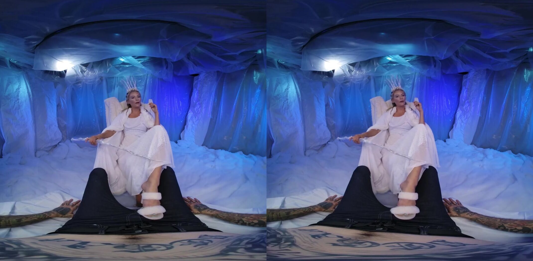 Mona Wales as NARNIA WHITE WITCH Fucks you with all her Powers VR Porn