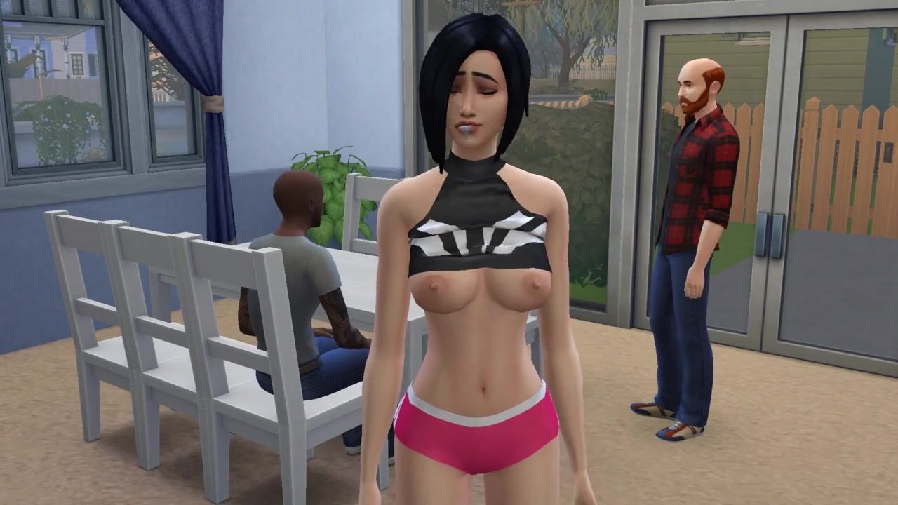 DDSims - Cuckold Lets bbc Nailed his milf Wifey - Sims four