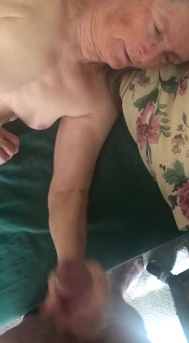 Granny Lila Loves to Make Him Cum