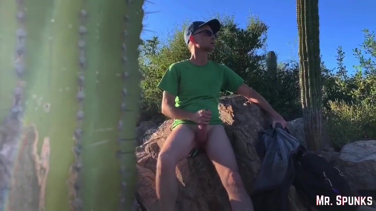 Cheating Ex-Wife Catches Stranger Jerking off into Outdoors and Blows his Cock Beautiful