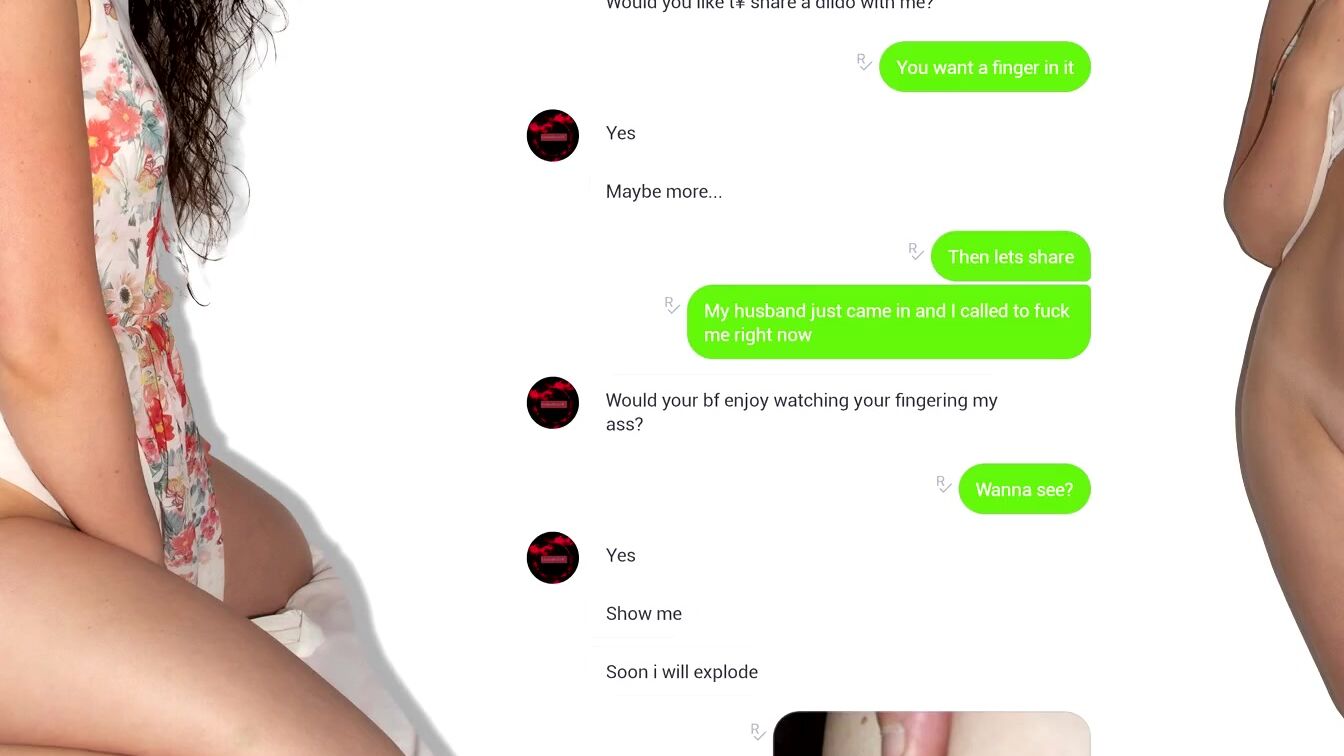 Sexting with a Pornhub Fan - Hubby came Home and Screwed me so Rough