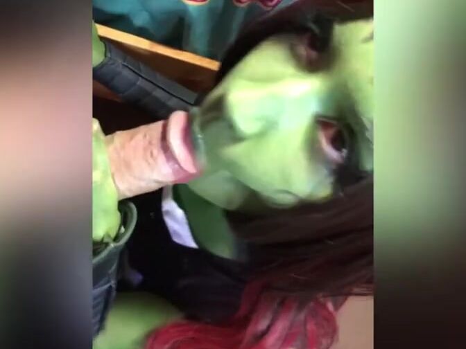 Gamora Draining Starlords Penis