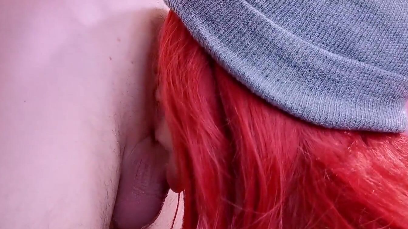 Red Head Eighteen Pounded Hard into Mouth and Throat - no Mercy Face Screwed