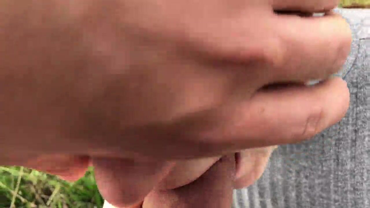 Outside fellatio from my ex-wife inside the park. Cum inside mouth KleoModel