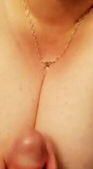 Cum on my wifey's big titted