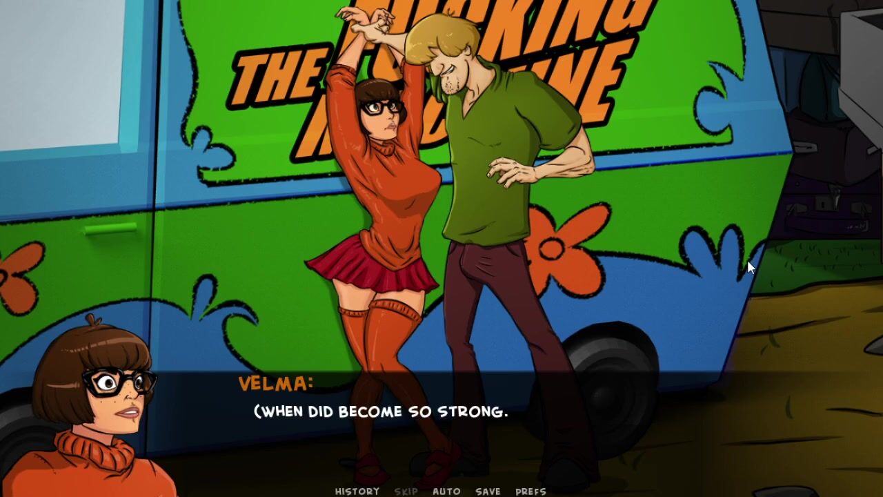 Scooby Doo Velma's Nightmare Shaggy Ripping Velma's Bra! Long Tits