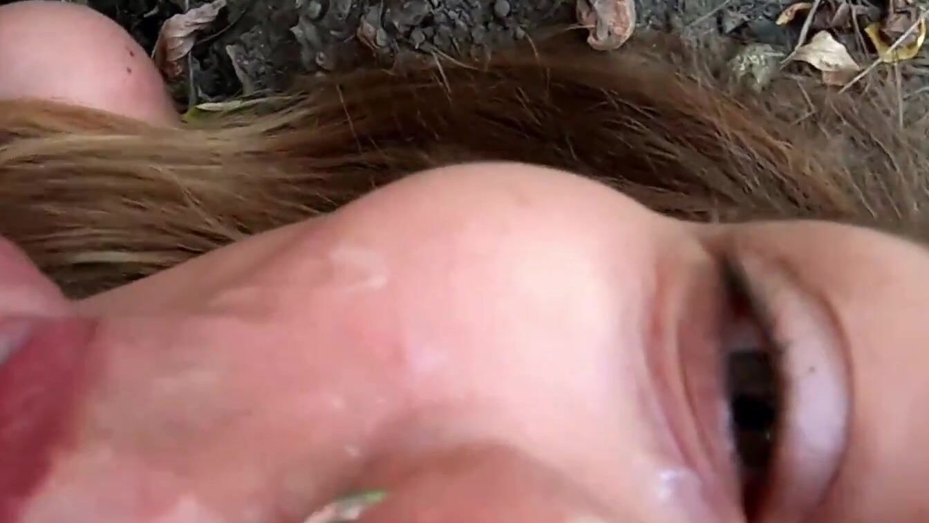 Fucking into the Forest with Facial and Cum Walk