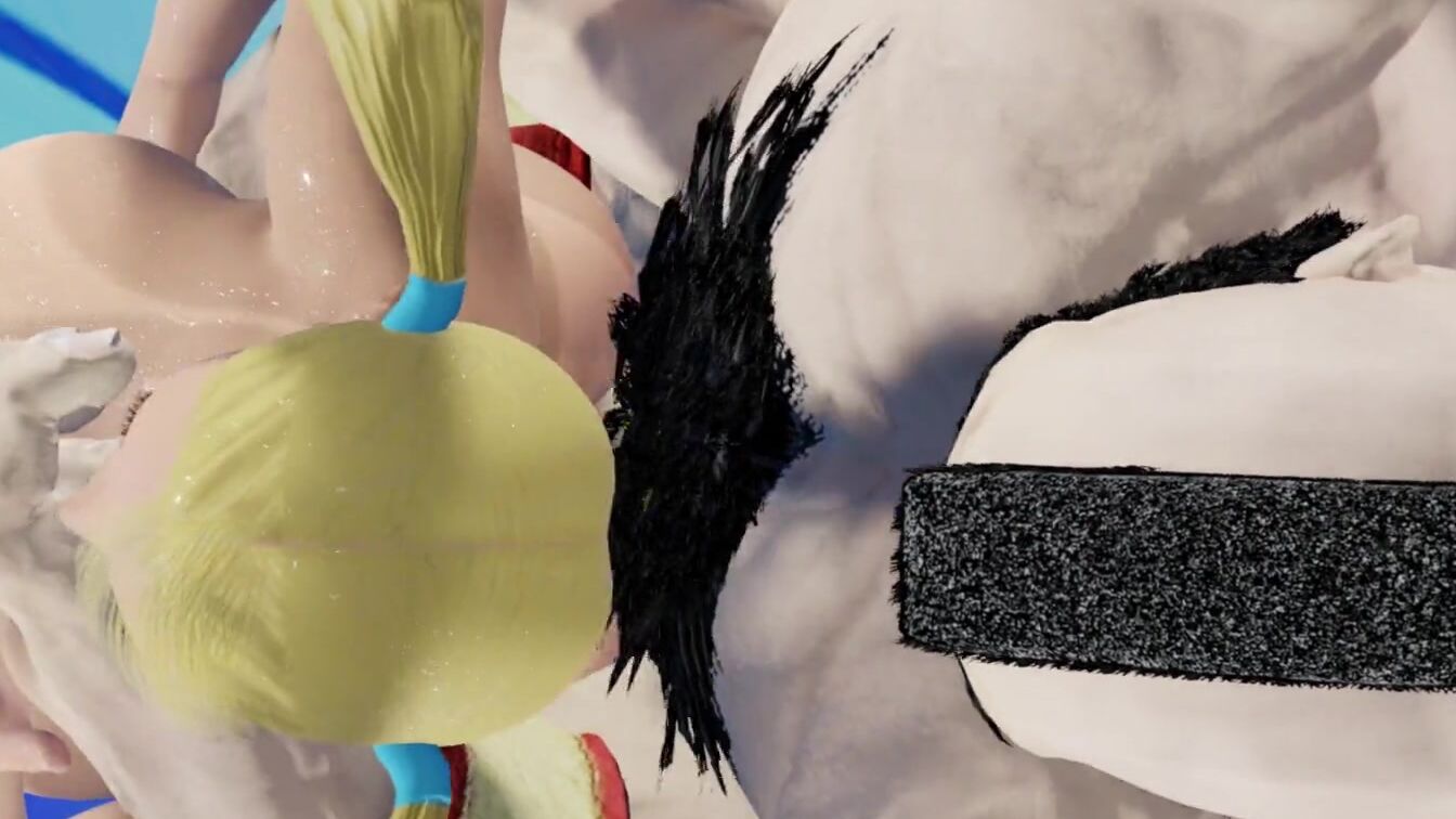 [3dhentai] Rainbow Mika Banged! Anal from behind by Zangief (Hand over Mouth) ストリートファイター エロアニメ