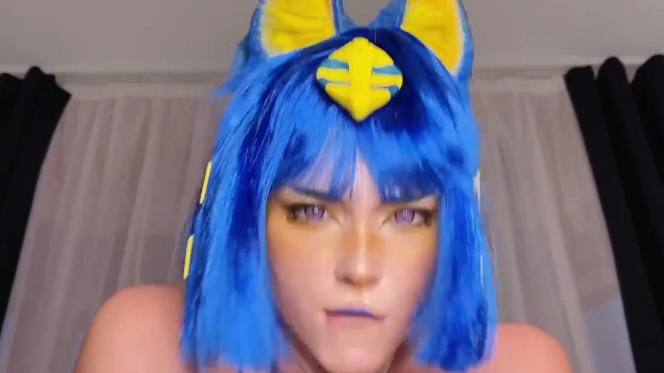 Cosplay Ankha Meme 18 year old+ Real Porn Version by SweetieFox