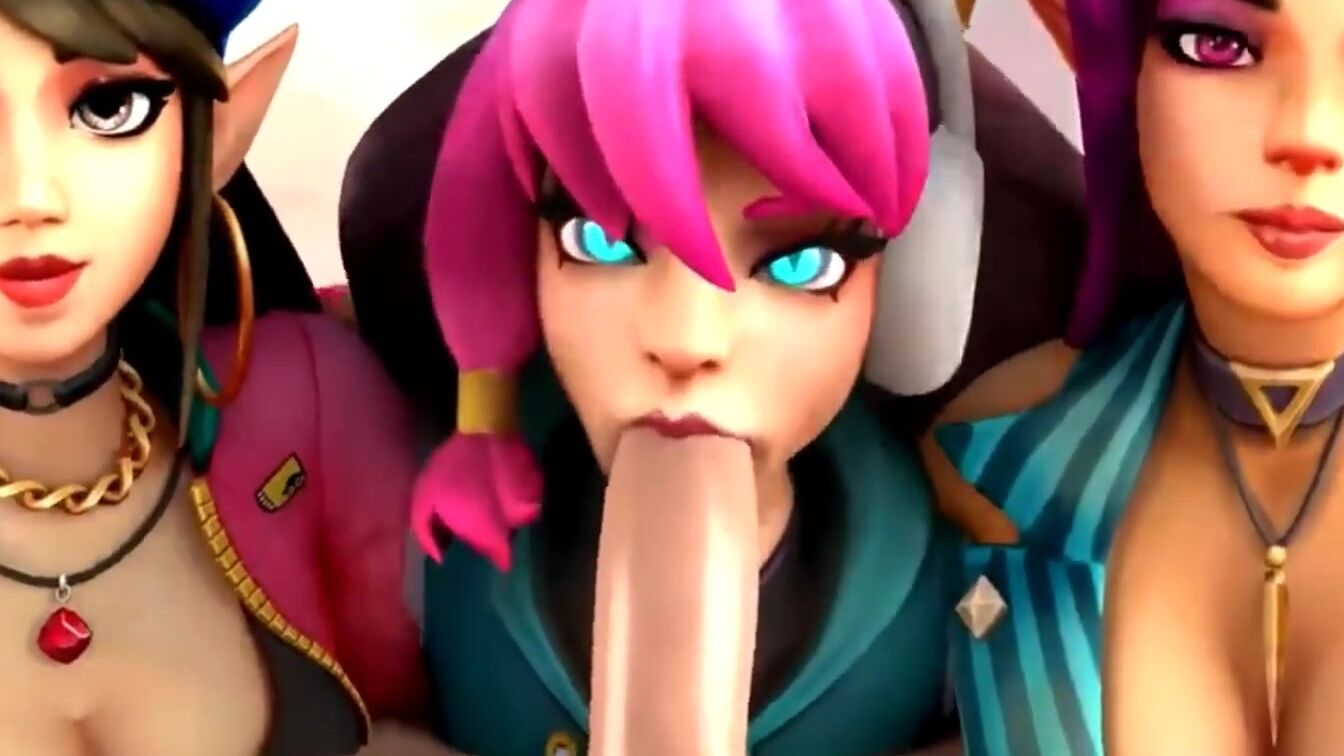 Paladins Girls Love to Suck Cock