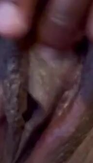 African Wett Twat Solo Orgasm