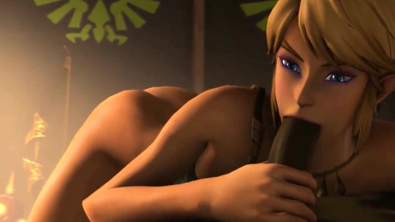 Link Sucking Off Ganon's Huge Penis (Yaoi)