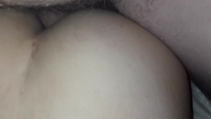 point of view Fucking Wifes Creamy Cunt and Cumming on her Butt