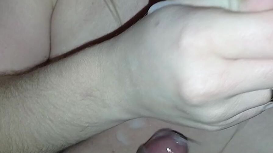 Cum into mouth